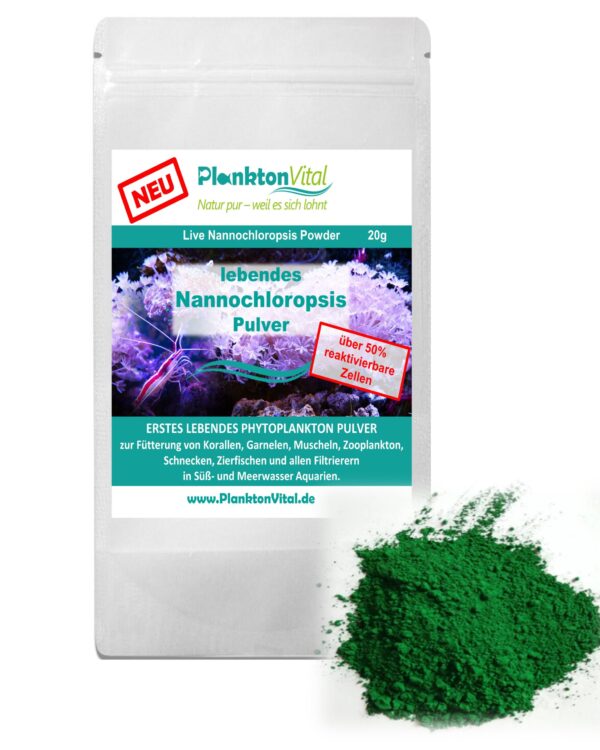 lebendes Nannochloropsis Pulver
